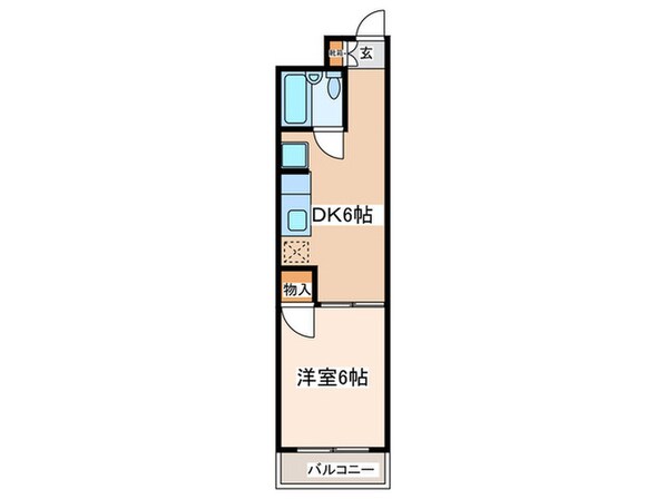 コ－ポいけぐちの物件間取画像